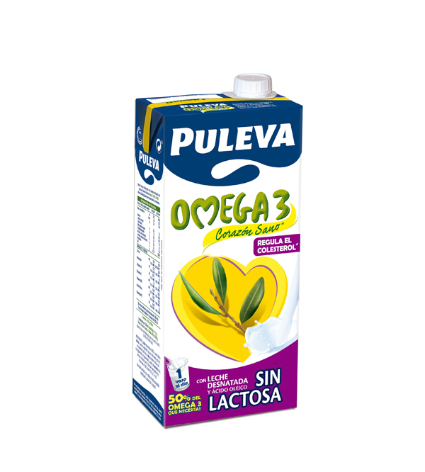 Puleva Omega 3 Leche, sin Lactosa, 6 x 1000ml : : Alimentación y  bebidas