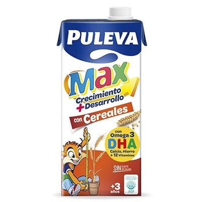 Almano S.A. (Bodegas Mateos) - LECHE PULEVA MAX CEREALES 1 L. 6 UNIDADES