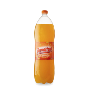 GASEOSA REVOLTOSA NARANJA 2L. 6 UNIDADES
