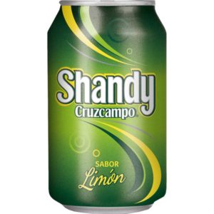 CERVEZA SHANDY CRUZCAMPO LATA 33CL. 24 UNIDADES