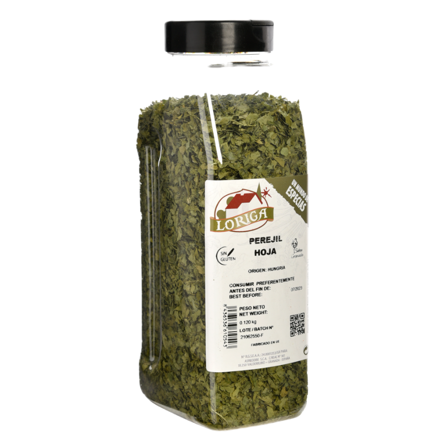 PEREJIL EN HOJA LORIGA 120G.